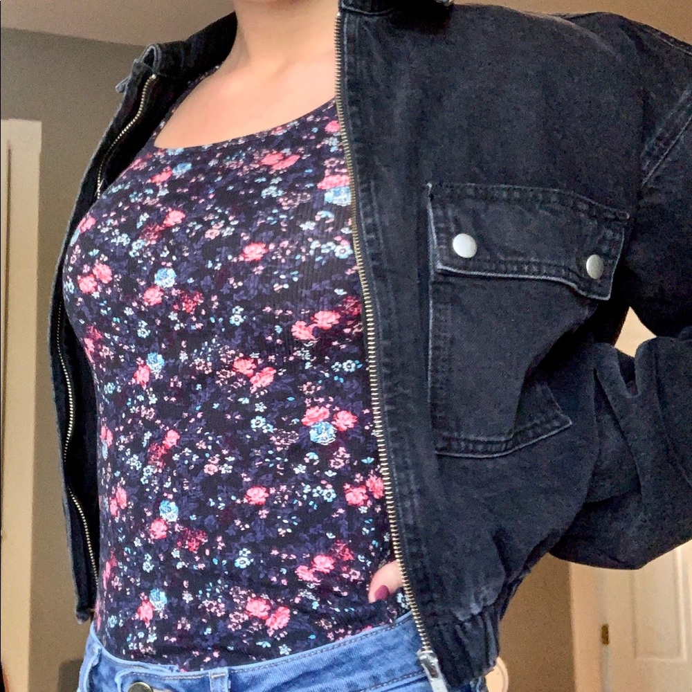 Floral long sleeve t shirt
